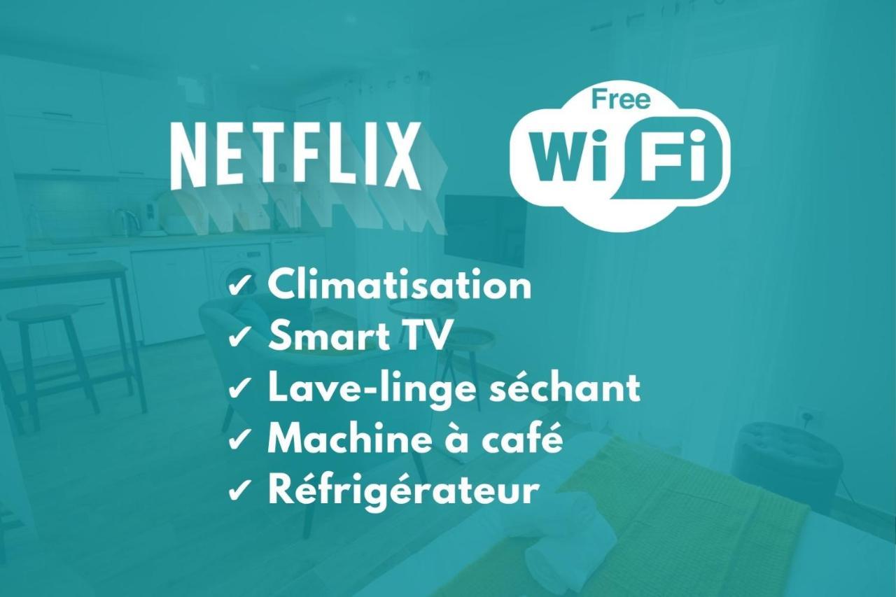 Joli Studio Climatise 'Alma 4' - Coeur De Beziers - Wifi Fibre - Netflix Ngoại thất bức ảnh